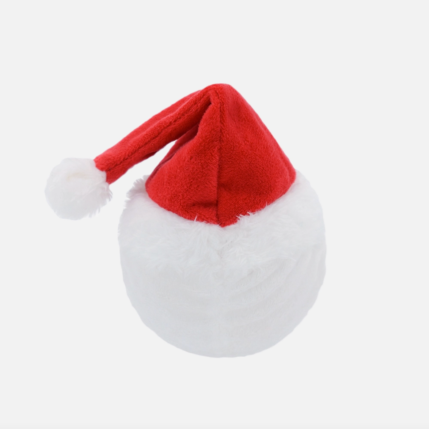 Santa Squeaker Ball Toy