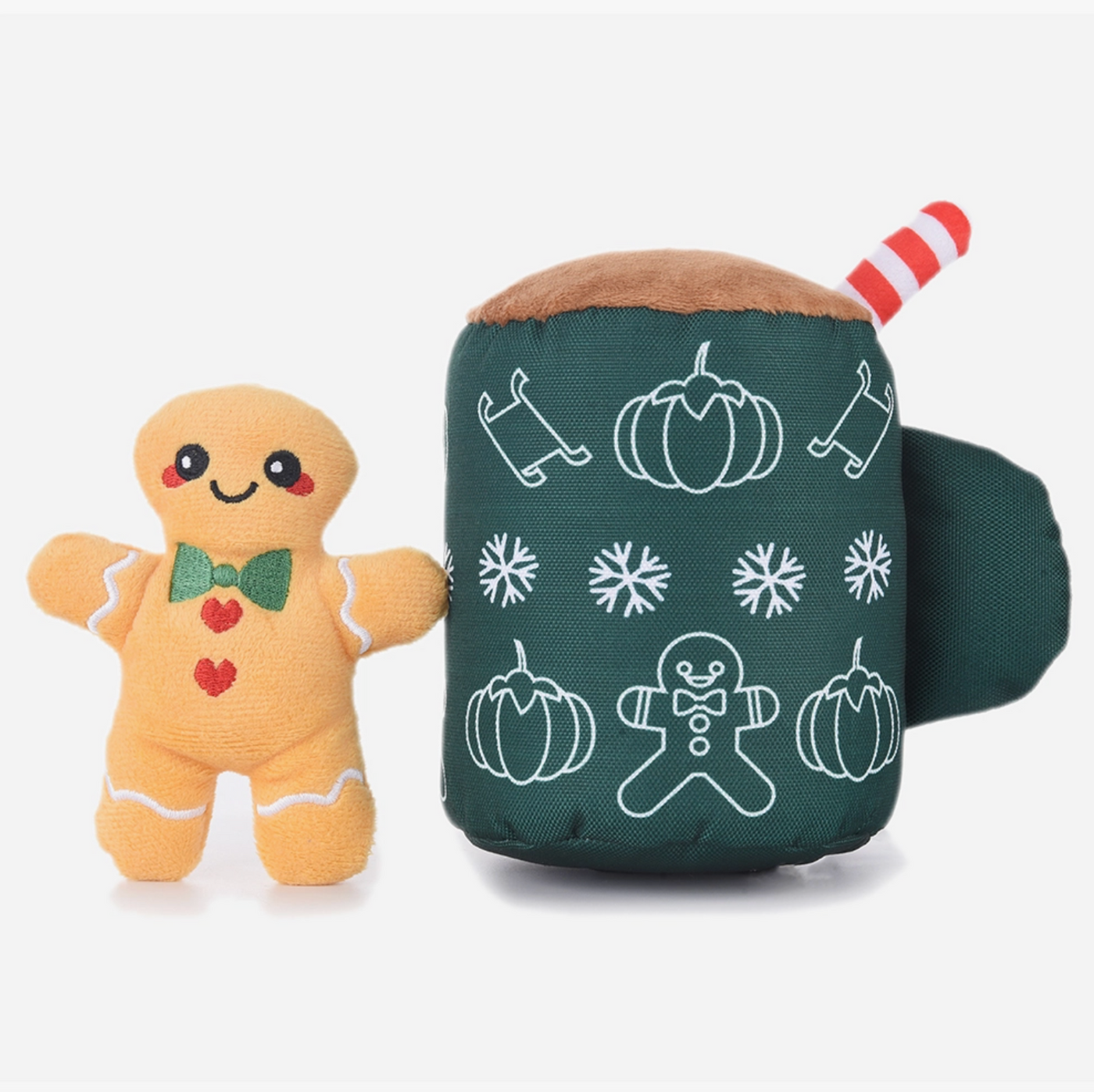 Gingerbread Latte Nosework Toy