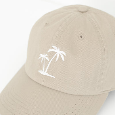 The Palms Embroidered Baseball Cap