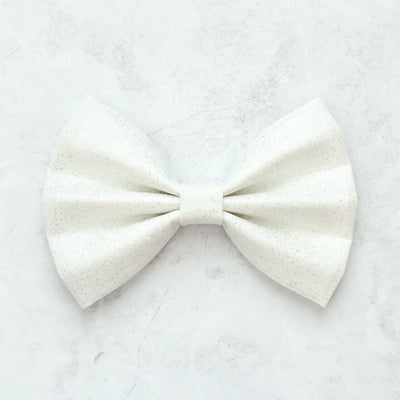 White Elegance Bow Tie