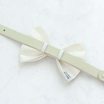 White Elegance Bow Tie
