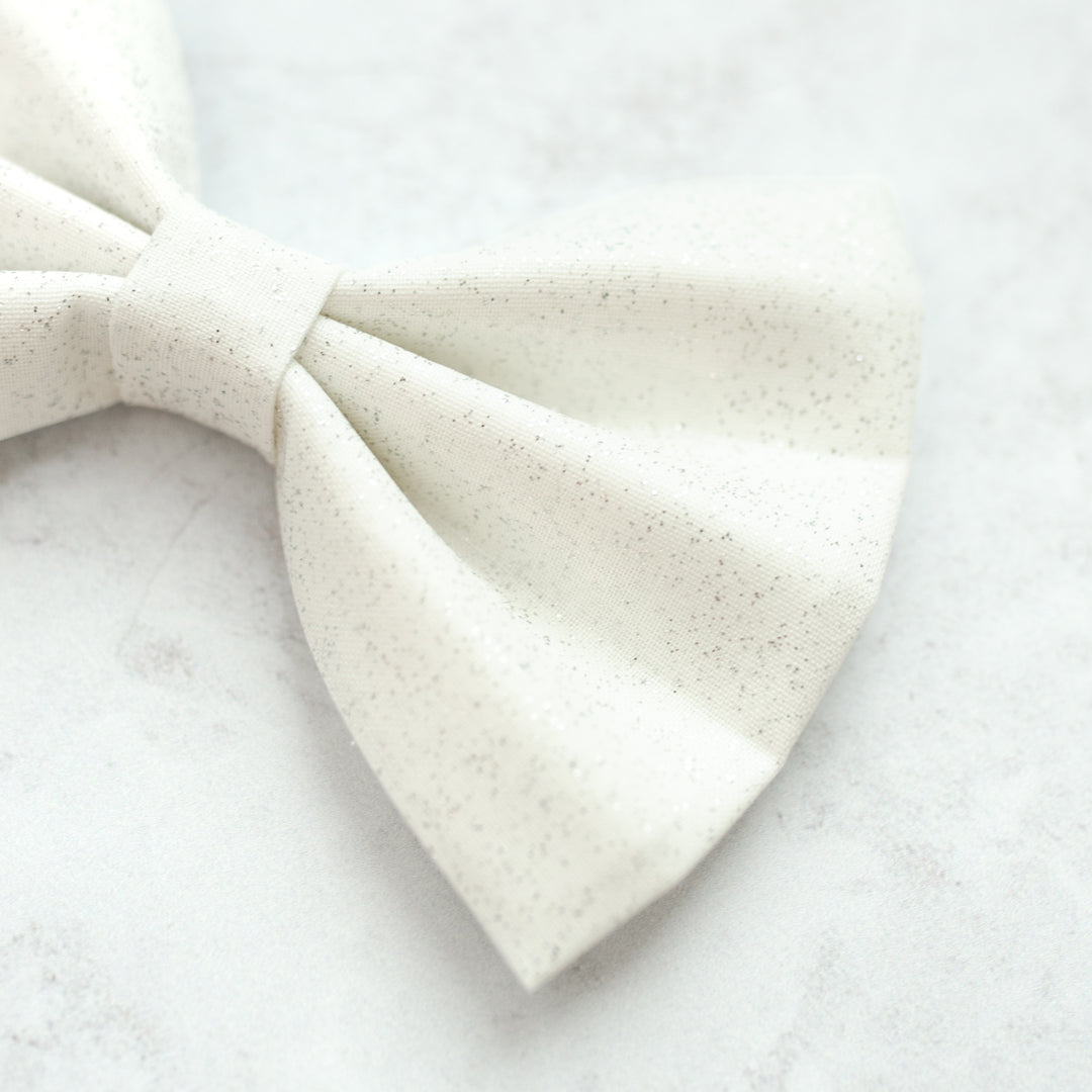 White Elegance Bow Tie