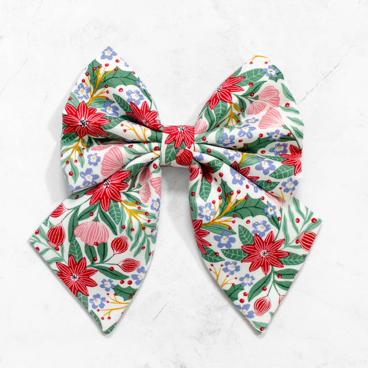 Winter Bloom Sailor Bow
