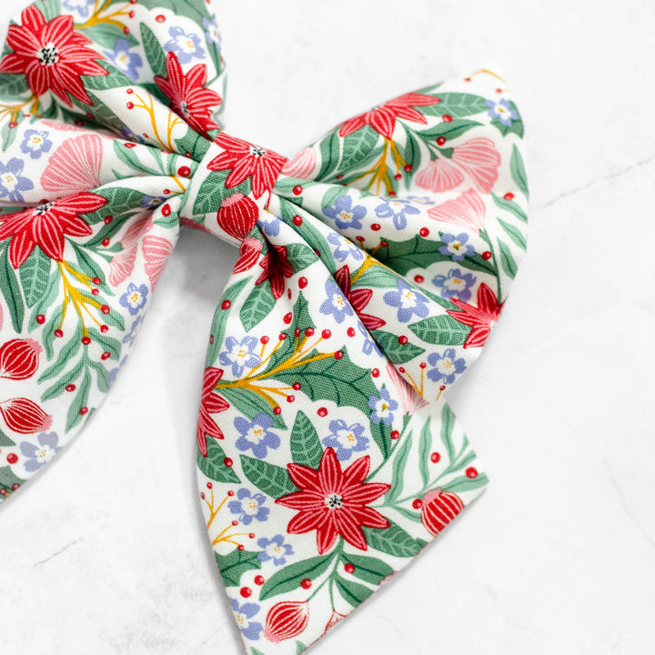 Winter Bloom Sailor Bow