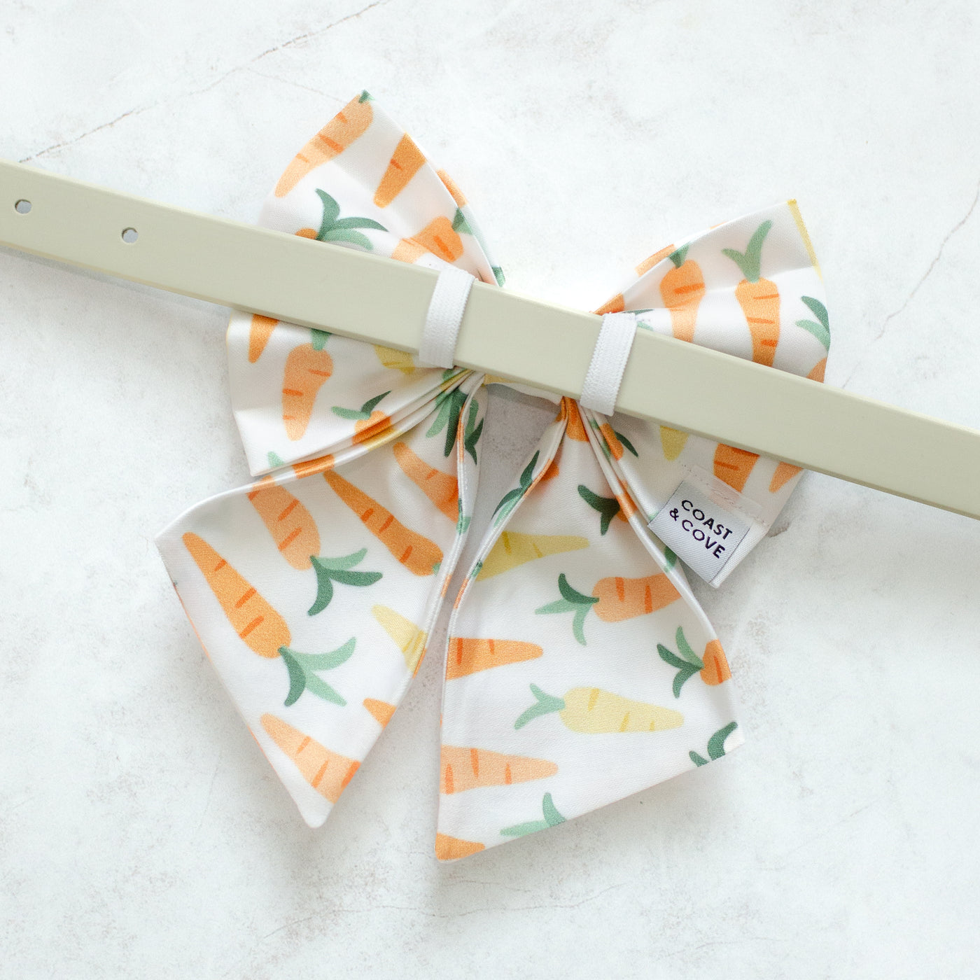 Carrot Patch Sailor Bow