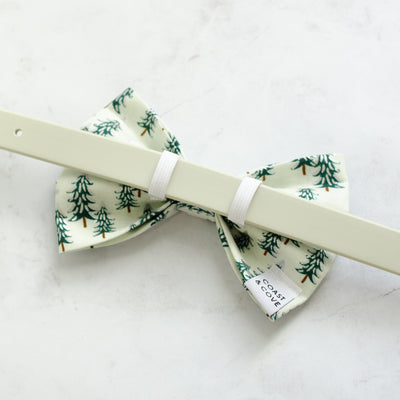Frosted Forrest Bow Tie