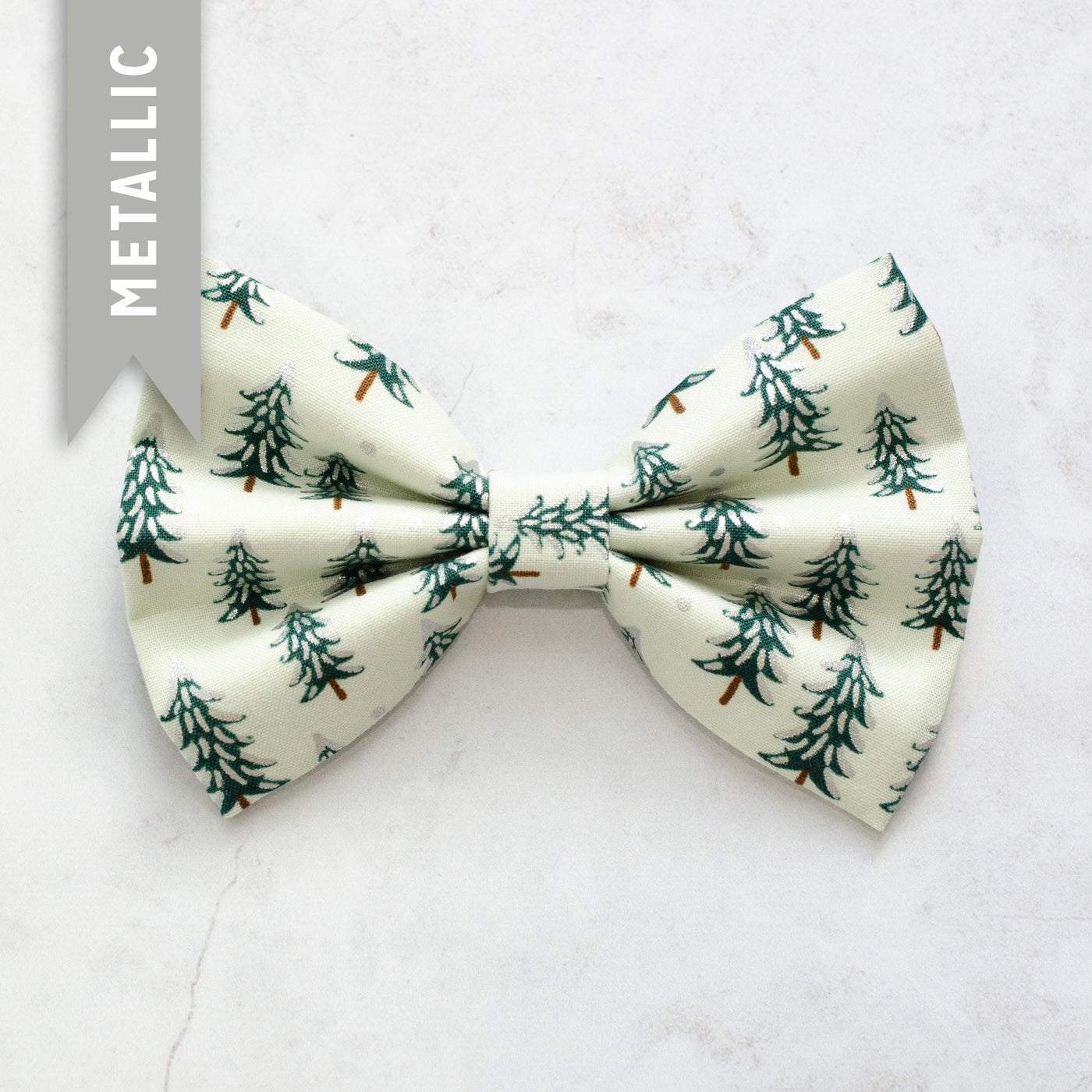 Frosted Forrest Bow Tie