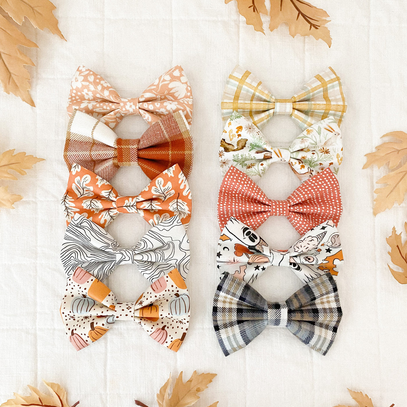 Autumn Harvest Bow Tie
