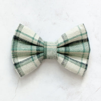 Tahoe Pine Plaid Flannel Bow Tie