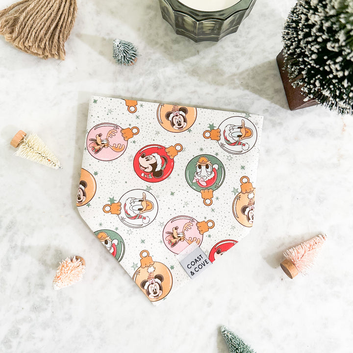 Mouse & Friends Holiday Bandana