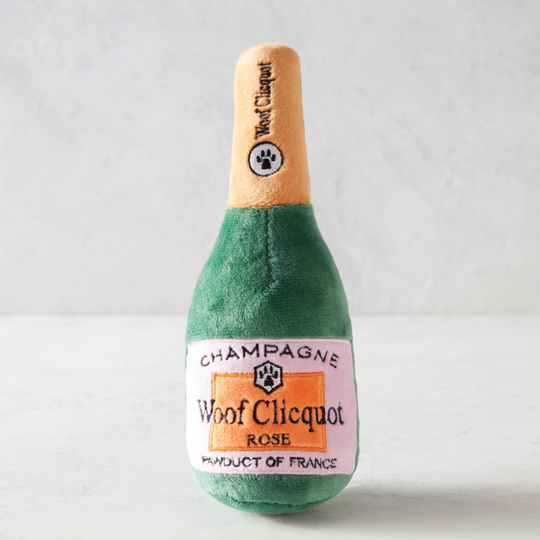 Woof Clicquot Champagne Toy